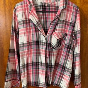 Pink/Black Victoria Secret Pajamas